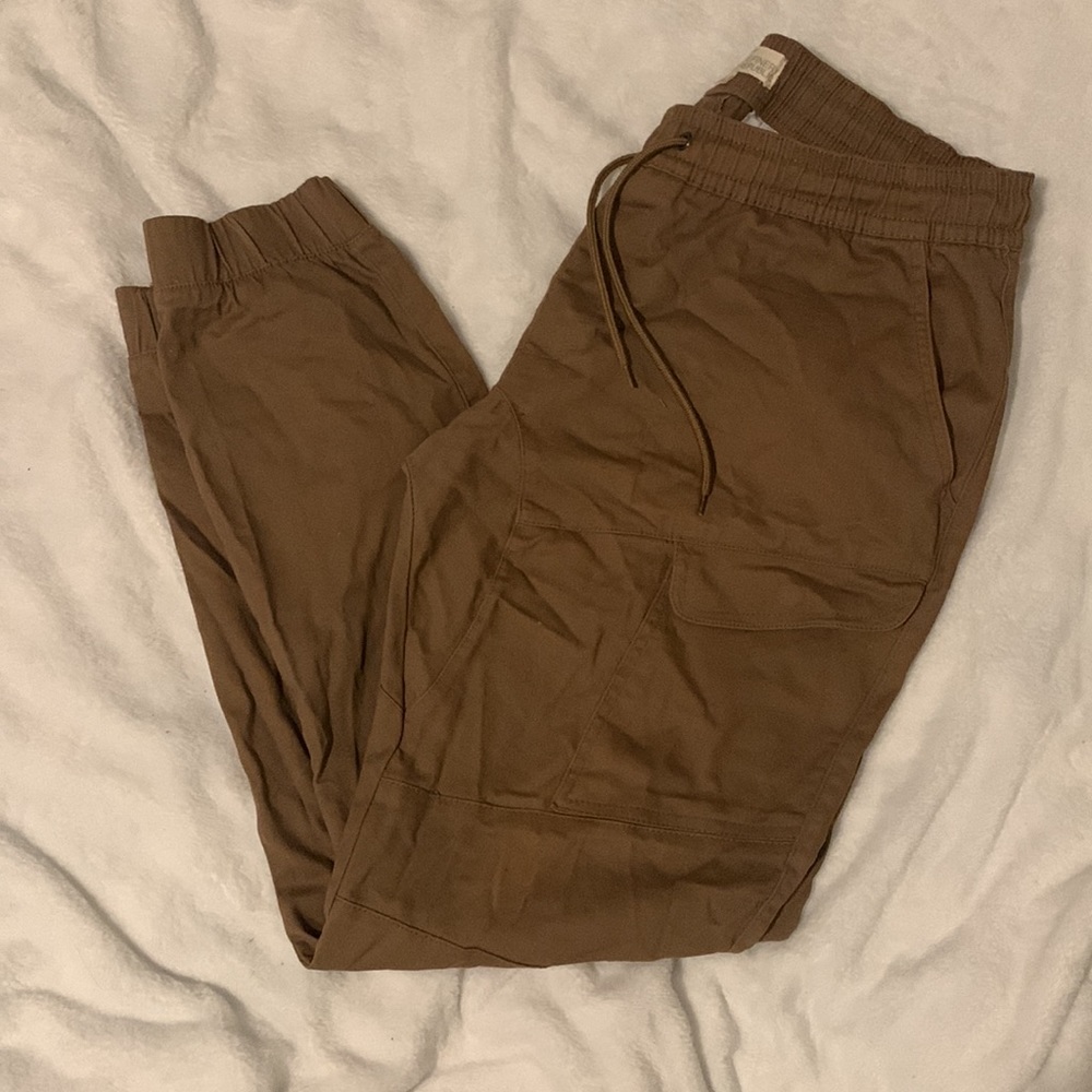 Mens Tan Brown Jogger Refinery Republic XL